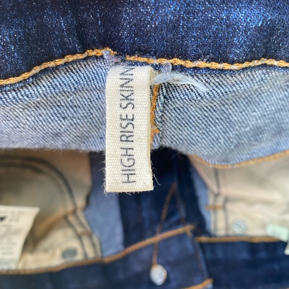 Rag & Bone High Rise Skinny Jeans - Picture 5 of 8